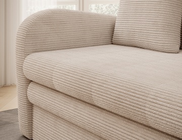 Canapea Ario extensibil, 130x103x85 cm – Jarell 18 – cadru suplimentar de prezentare