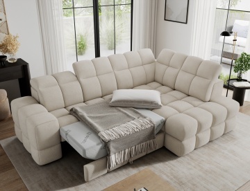 Colțar Bronon right-hand extensibil, 296x200x109 cm, orientare dreapta – Calmora 18 - Img 7