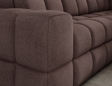 Colțar Bronon right-hand extensibil, 296x200x109 cm, orientare dreapta – Tonall 22 - Img 11