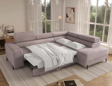 Colțar Colesio extensibil, 274x200x93 cm, orientare dreapta – Modullo 03 – fotografie alternativă de produs