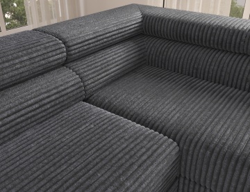 Colțar Colesio extensibil, 274x200x93 cm, orientare dreapta – Modullo 04 – cadru suplimentar din prezentarea produsului