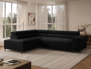 Colțar Colesio extensibil, 274x200x93 cm, orientare stânga – Modullo 10 – fotografie de prezentare a produsului