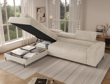 Colțar Colesio extensibil, 274x200x93 cm, orientare stânga – Modullo 18 – cadru de catalog cu produsul