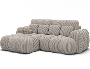 Colțar Covelion extensibil, 260x167x105 cm, orientare stânga – Modullo 01 - Img 4