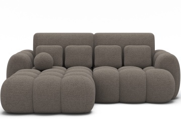 Colțar Covelion extensibil, 260x167x105 cm, orientare stânga – Royal 20
