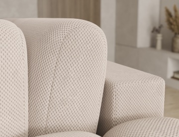 Colțar Cozion extensibil, 267x165x105 cm, orientare dreapta – Calmora 18 - Img 10