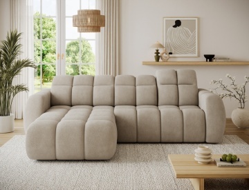 Colțar extensibil electric ELTAP Fanito Stânga 288x200 cm | Funcție pat 84x232 | Tetieră reglabilă | Design premium - Img 5