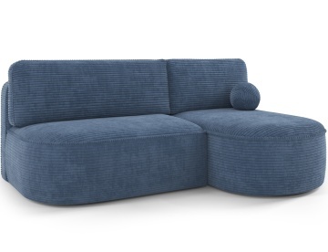 Colțar Livosa extensibil, 220x144x93 cm, orientare dreapta – Jarell 40 – fotografie de produs pe fundal neutru