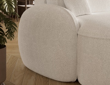 Colțar Tesalia extensibil, 247x150x93 cm, orientare dreapta – Royal 01 - Img 9