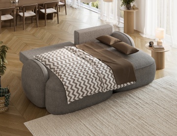 Colțar Tesalia extensibil, 247x150x93 cm, orientare dreapta – Royal 04 - Img 7