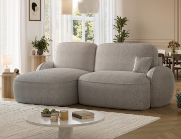 Colțar Tesalia extensibil, 247x150x93 cm, orientare stânga – Calmora 04 - Img 5