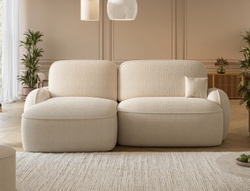 Colțar Tesalia extensibil, 247x150x93 cm, orientare stânga – Calmora 18 - Img 3