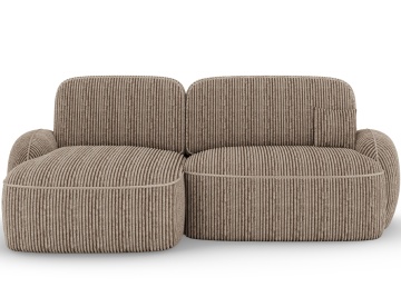 Colțar Tesalia extensibil, 247x150x93 cm, orientare stânga – Modullo 20