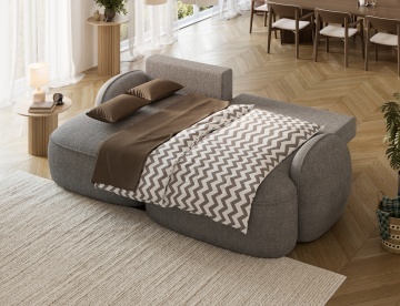Colțar Tesalia extensibil, 247x150x93 cm, orientare stânga – Royal 04 - Img 7