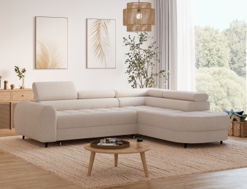 Colțar Vesteria right-hand extensibil, 279x215x72 cm – Tonall 18 - Img 5