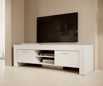 Comodă TV cu doua usi, 170x52x51 cm, CESIRO, ADRK Furniture - Img 1