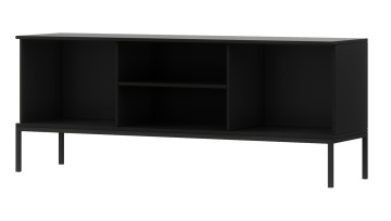 Comodă TV Meorati 150 Media cabinet negru – Negru - Img 11