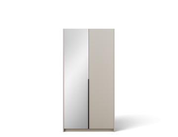 Dulap Alera II Hinged – cu oglindă – 100x58x204 cm – Cașmir – Alera II Hinged Dulap – Varianta 1