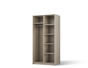 Dulap Alera II Hinged – cu oglindă – 100x58x204 cm – Cașmir – Alera II Hinged Dulap – Varianta 2 - Img 3