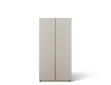 Dulap Bregma II cu uși batante – 2 uși – 100x58x204 cm – Cașmir – Varianta 2