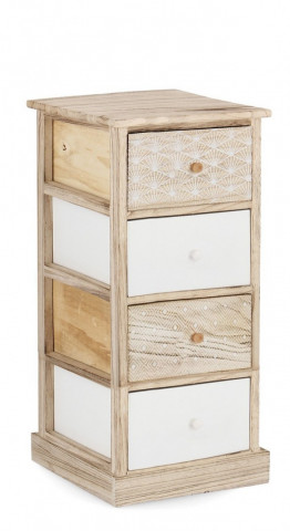 Dulap cu 4 sertare, 40 x 29 x 73 cm, Finnley Yes