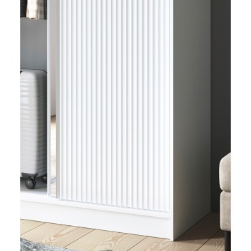 Dulap cu uși glisante Biancco II, 120x60x220 cm – Alb - Img 14