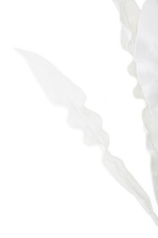 Floare artificiala din plastic si metal, ø 30 cm, Bianco Mauro Ferreti - Img 3