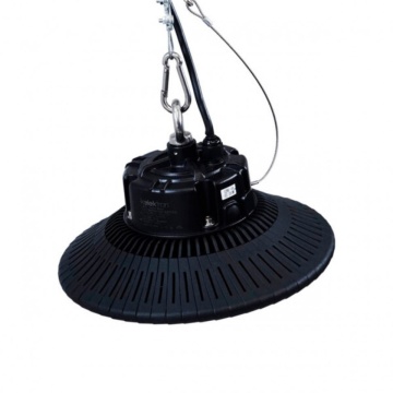 Lampa industriala suspendata SMD Ufo, negru, Max 100W, lumina rece, Kelektron – imagine de produs din seria de prezentare