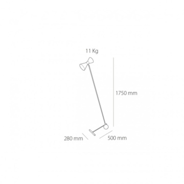 Vedere suplimentara lampadar negru Cine 1 Kelektron pentru interior, E27 max. 60W, protectie IP20, SKU 20 6 17 000 00 201