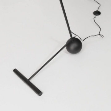 Lampa Podea Cine 1, Soclu E27, Max 60W, negru, Kelektron – fotografie de prezentare suplimentară