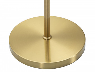 Lampadar auriu din metal si sticla, Ø 25 cm, soclu E14, max 40W, Glamy S4 Mauro Ferreti - Img 6