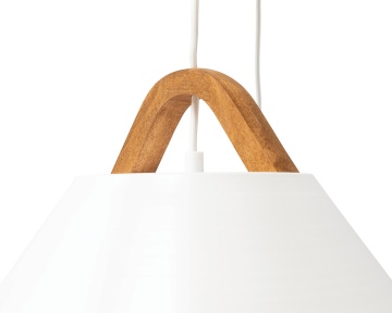 Lustre suspendate Almitara – Alb – fotografie comercială a produsului