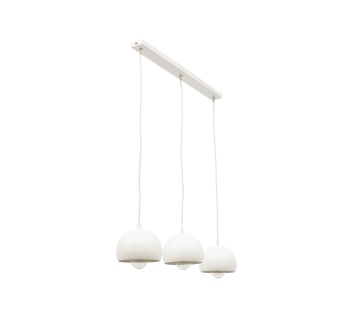 Lustre suspendate Callide – Alb – fotografie comercială a produsului