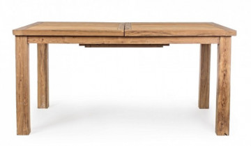 Masa din lemn, extensibila, 160/220x95 cm, Bounty, Bizzotto - Img 4