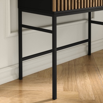 Mese de toaletă Meorati 85 Vanity table negru – Negru – fotografie de produs pe fundal neutru
