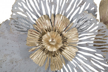 Panou decorativ multicolor din metal, 13,8x8x55,9 cm, Poxy Mauro Ferretti - Img 2