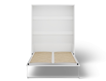 Pat rabatabil Vivario 140 – cu somieră inclusă – 153x40x213 cm – Alb
