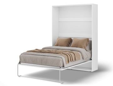Pat rabatabil Vivario 140 – cu somieră inclusă – 153x40x213 cm – Alb - Img 3