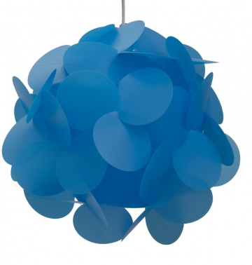 Pendul albastru din plastic, ø 33 x h33 cm, Ball Mauro Ferreti - Img 2