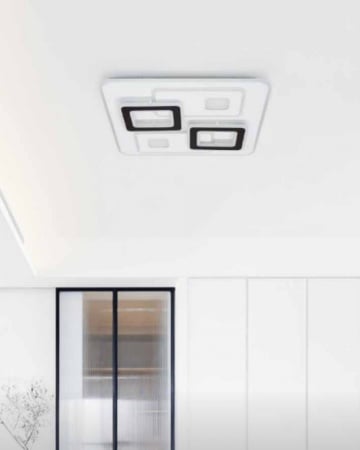 Plafoniera LED 120W, Maro/Alb, Retro, Kelektron – imagine de produs din seria de prezentare