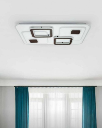Plafoniera LED 180W, Maro/Alb, Retro, Kelektron – prezentare suplimentară a produsului