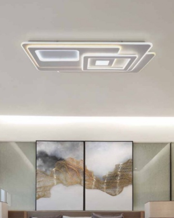 Plafoniera LED 200W, Alb, Retro, Kelektron – fotografie de catalog din alt cadru