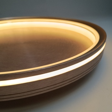 Plafoniera LED Albanel, 90W, 3150 lm, Auriu Roz Periat, Kelektron – imagine comercială suplimentară