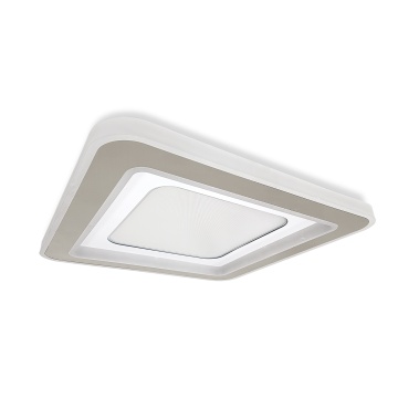 Plafoniera LED Cervás SQ, 100W, 6000 lm, Alb + Greige, Kelektron