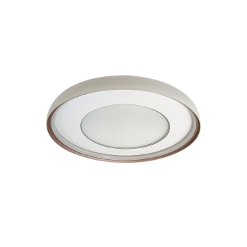 Plafoniera LED Turpial, 42W, 1890 lm, Alb + Cupru, Kelektron
