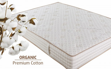 Saltea premium organic cotton pocket memory, 160x190 cm - Img 2