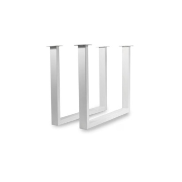 Picioare masă metal AlmaCasa Frame, vedere laterală