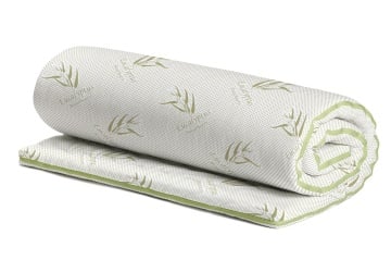 Topper saltea Eucalyptus Confort, 7 zone, 90x190 cm - Img 1