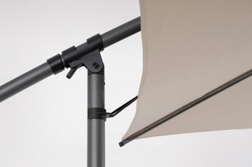 Umbrela de gradina bej din poliester si metal, ∅ 300 cm, Tropea Bizzotto - Img 11