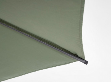 Umbrela de gradina cu brat pivotant verde olive din poliester si metal, ∅ 300 cm, Rio Bizzotto - Img 8